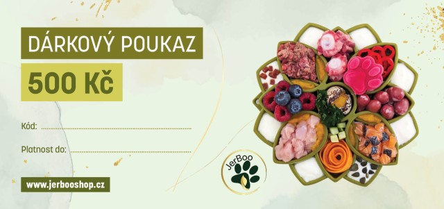 Dárkový poukaz 500 Kč Dárkový poukaz 500 Kč