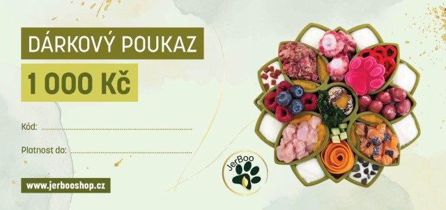 Dárkový poukaz 1000 Kč Dárkový poukaz 1000 Kč