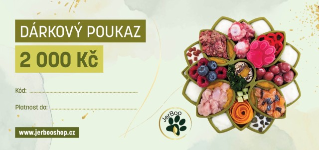 Dárkový poukaz 2000 Kč Dárkový poukaz 2000 Kč