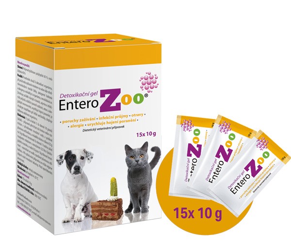 EnteroZOO Detoxikační gel 15x 10 g