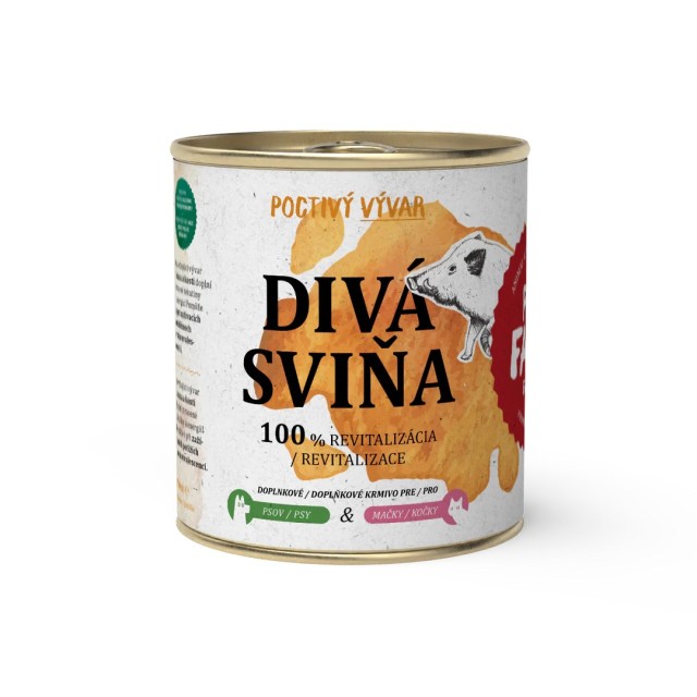 Pet Farm Family Vývar Divá sviňa 270 ml Pet Farm Family Vývar Divá sviňa 270 ml