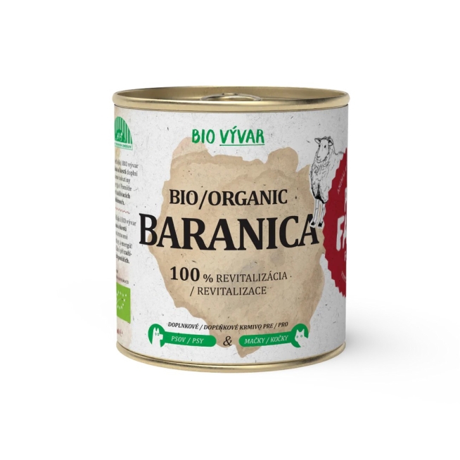 Pet Farm Family BIO Vývar Baranica 270 ml