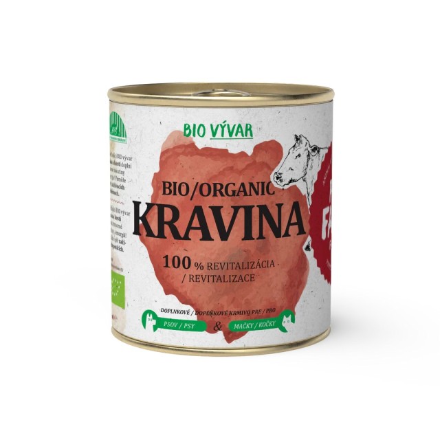Pet Farm Family BIO Vývar Kravina 270 ml Pet Farm Family BIO Vývar Kravina 270 ml